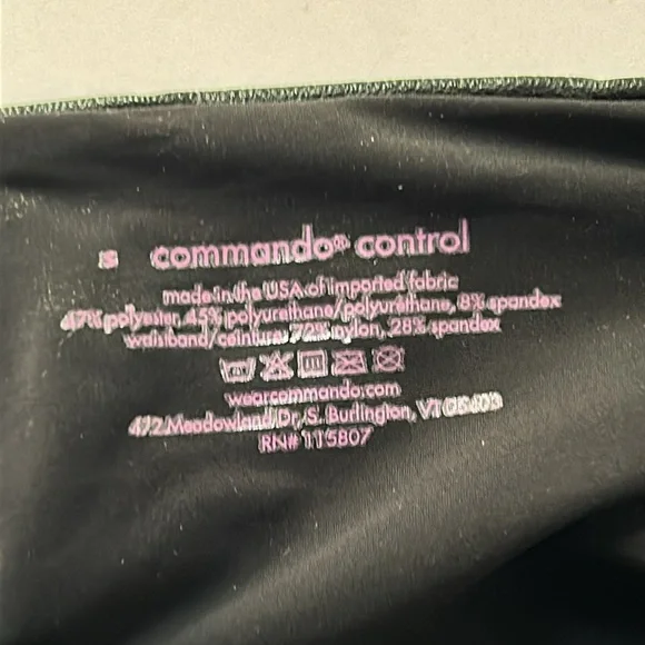 Commando | Perfect Control Faux Leather Legging in Black - S - Picture 7 of 8